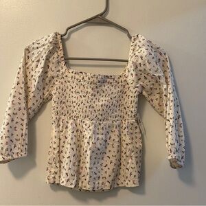 Old Navy Kids Blouse with Floral Design